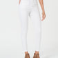 Style & Co Women's Ricky Knit Slim Jeans White Size 14