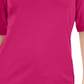 Karen Scott Women's Button Detail V Neck Top Pink Size Small