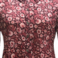 Style & Co Women's Floral Print Tunic Wine Size Medium