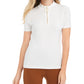 Calvin Klein Women's Mock Neck Top White Size Smal