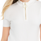 Calvin Klein Women's Mock Neck Top White Size Smal