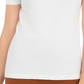 Calvin Klein Women's Mock Neck Top White Size Smal