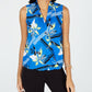 Alfani Women's Ombre Surplice Top Blue Size Petite XL