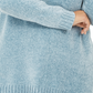Karen Scott Women's Plus V Neck Chenille Sweater Pastel Blue Size 1X
