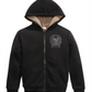 Epic Threads Big Boy's Fleece Lined Full Zip Hoodie Black Size Small