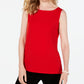 Charter Club Women's Boat Neckline Top Red Size X-Large