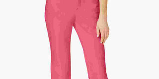 Charter Club Women's Bristol Cropped Jeans Red Size 12