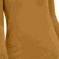 JM Collection Women's Solid Long Sleeve Jewel Neck Top Gold Size Petite Medium