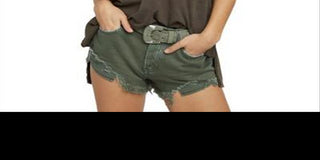 Free People Women's Raven FeatherShirt -Gray Size Small