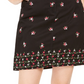 Karen Scott Women's Printed Skort Black Size 12