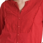 Lucky Brand Women's Long Sleeve V Neck Top Red Size X-Small