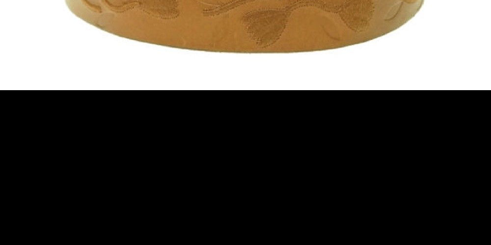 Fossil Women's Modern Floral Vine Belt Brown Size S