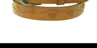 Fossil Women's Modern Floral Vine Belt Brown Size S