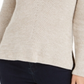 Style & Co Women's Ribbed V Neck Cotton Sweater Brown Size XX-Large
