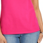 Karen Scott Women's Grommet Trim Tank Top Pink Size Large