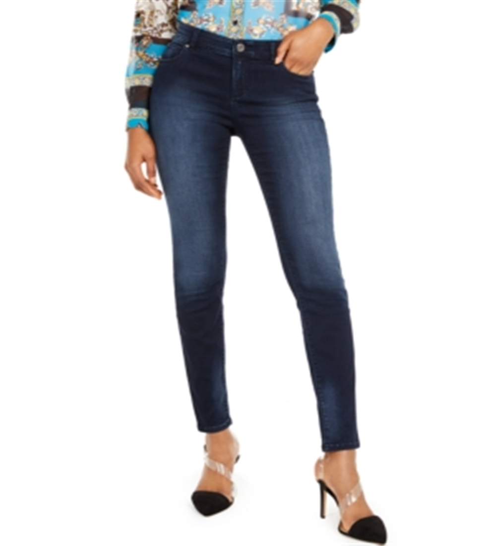 INC International Concepts Women's Skinny Jeans Blue Size 8 Petite