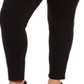 Style & Co Women's Plus Mid Rise Curvy Skinny Jeans Black Size Petite Small