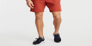 Nautica Men's Stretch Classic Fit Deck Shorts Red Size 30