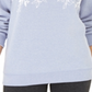 Karen Scott Women's Floral Print Fleece Top Blue Size X-Small