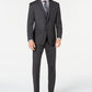 Marc New York by Andrew Marc Men's Modern-Fit Stretch Pinstripe Suit Gray Size 42 T