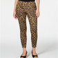 Style & Co Women's Printed Jeggings Brown Size Large