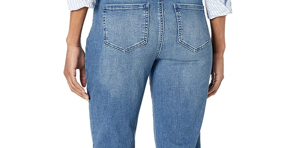 NYDJ Women's Straight Leg Jeans Blue Size 6