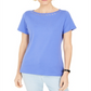 Karen Scott Women's Grommet Trim Top Purple Size X-Small