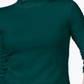Charter Club Women's Cotton Mock-Neck Top Green Size X-Small