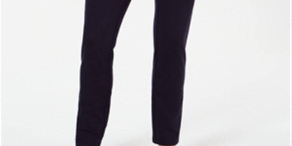 Style & Co Women's Slim Pants Blue Size 18