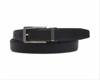 Ryan Seacrest Distinction Men's Dress Belt Leather Black Size Medium