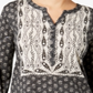 Style & Co Women's Printed Utility Top Black Size Small