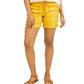 Style & Co Women's Bermuda Shorts  Yellow Size Large