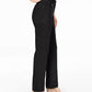 Jm Collection Regular and Short Length Curvy-Fit Straight-Leg Pants Black Size 14-S