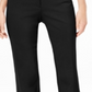 Jm Collection Regular and Short Length Curvy-Fit Straight-Leg Pants Black Size 14-S