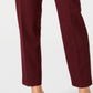 Charter Club Women's Zippered Straight Leg Pants Red Size 12