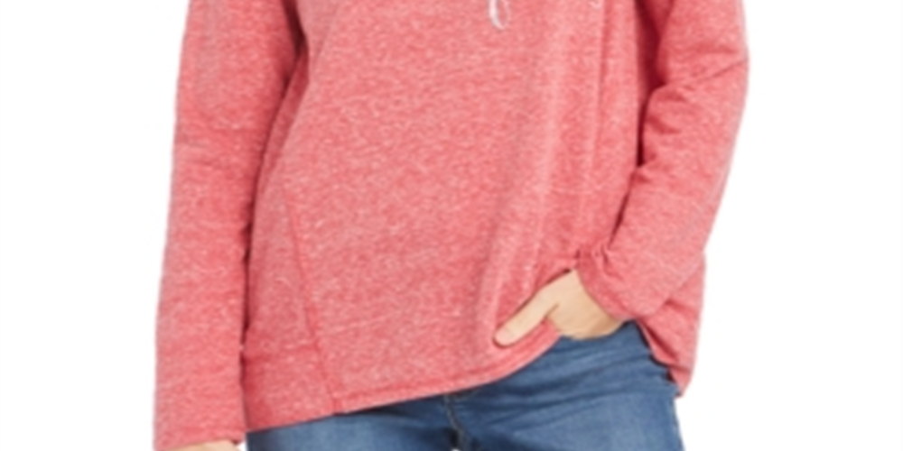 Style & Co Women's Joyful Graphic Sweatshirt Red Size Small