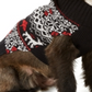 Charter Club Women's Fair Isle Dog Family Sweater Black Size XX-Large