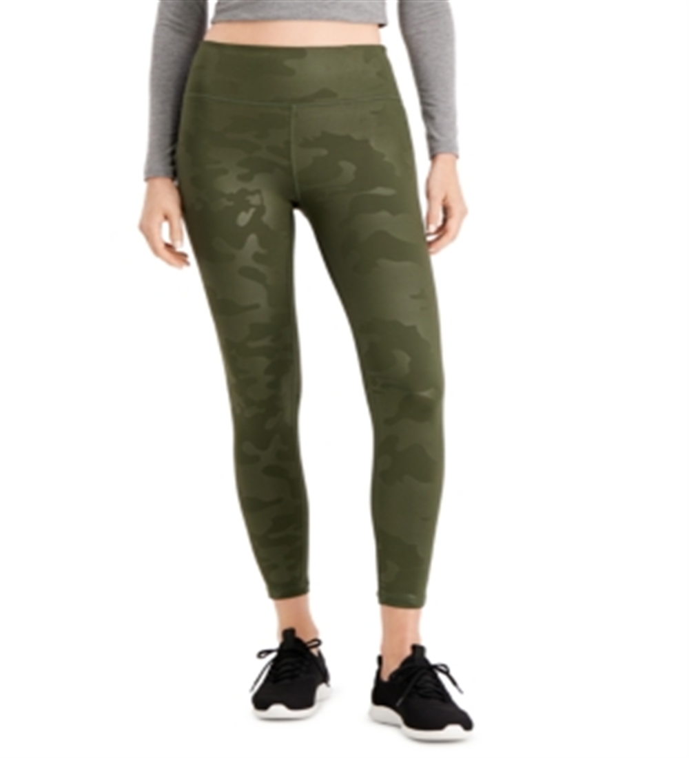Ideology Women's Skinny Active Wear Leggings Green Size Medium
