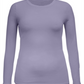 Style & Co Women's Long Sleeve Top Purple Size Small