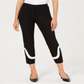 Alfani Women's Cropped Skinny Pants Black Size 8