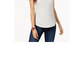 Style & Co. Women's Cotton Crew Neck T-Shirt Gray Size X-Small