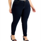 INC International Concepts Women's Essex Super Skinny Jeans Blue Size Petite Small