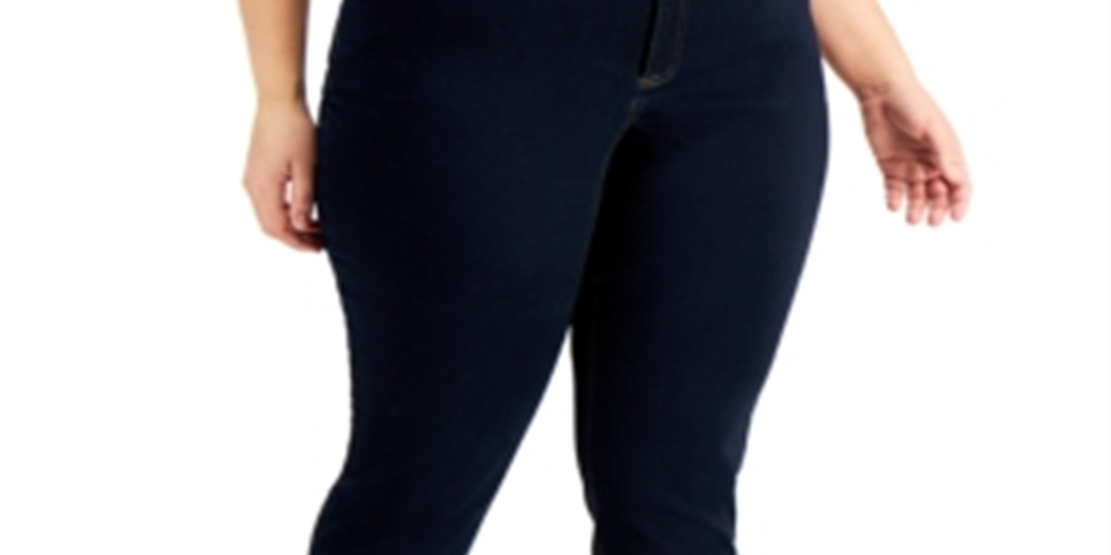 INC International Concepts Women's Essex Super Skinny Jeans Blue Size Petite Small