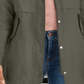 Style & Co Women's Button Down Jacket Green Size Small