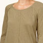 Style & Co Women's Cotton High Low Top Green Size XX-Large