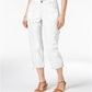 Style & Co Women's Capri Cargo Pants White Size 16