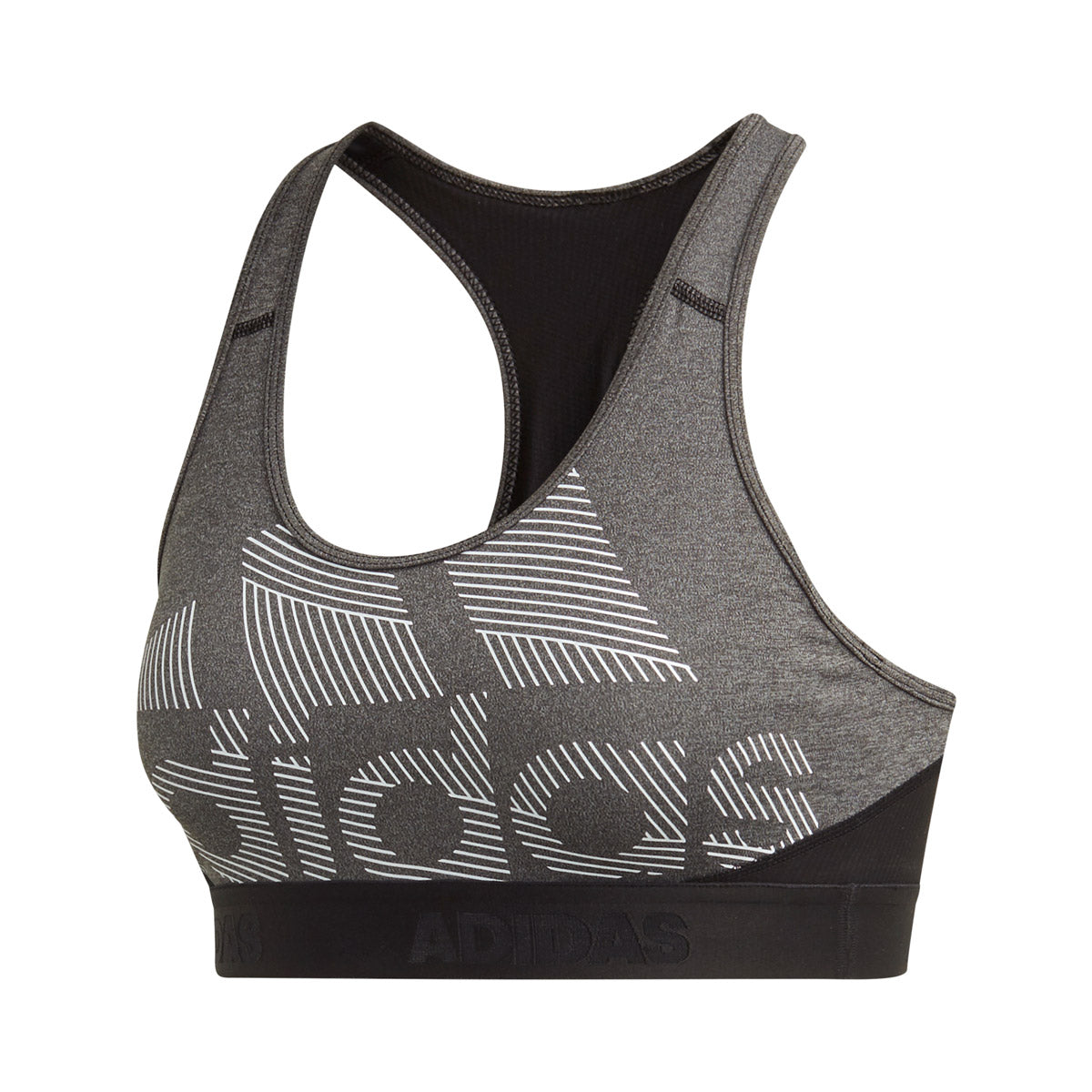 Adidas Women's Fitness Running Sports Bra Black Size X-Small