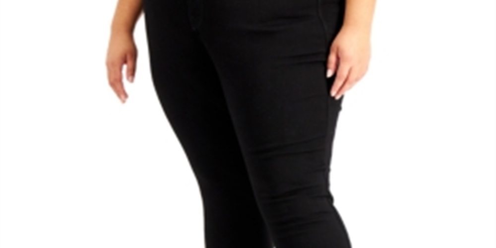INC International Concepts Women's Essex Super Skinny Jeans Black Size Petite Small