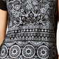 Style & Co Women's Short Sleeve Scoop Neck Top Black Size Petite X-Large