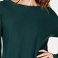 INC International Concepts Women's  Sweater Tunic Green Size Petite S